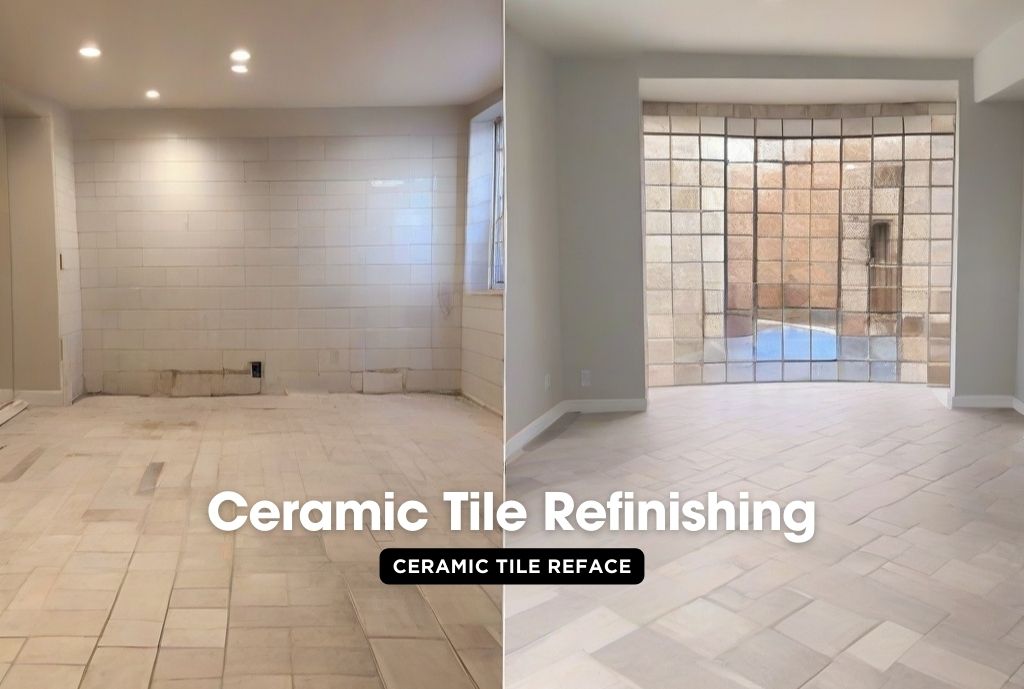 Ideal Spaces for Ceramic Tile Refinishing