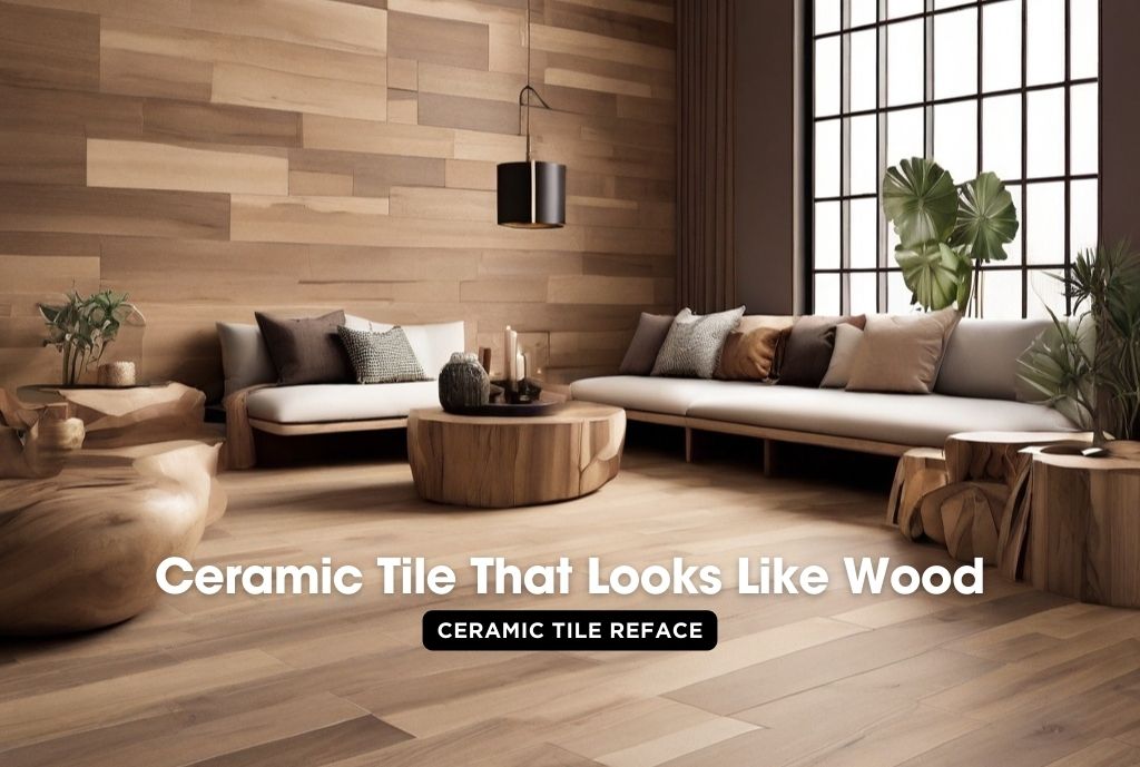 Can ceramic tile look like wood